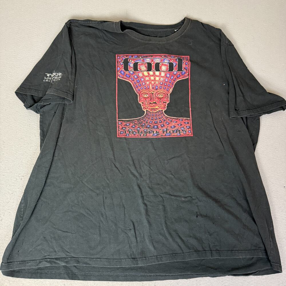 Tool Lateralus Days Black Graphic Band T Shirt Mens XLT Double Sided XLT